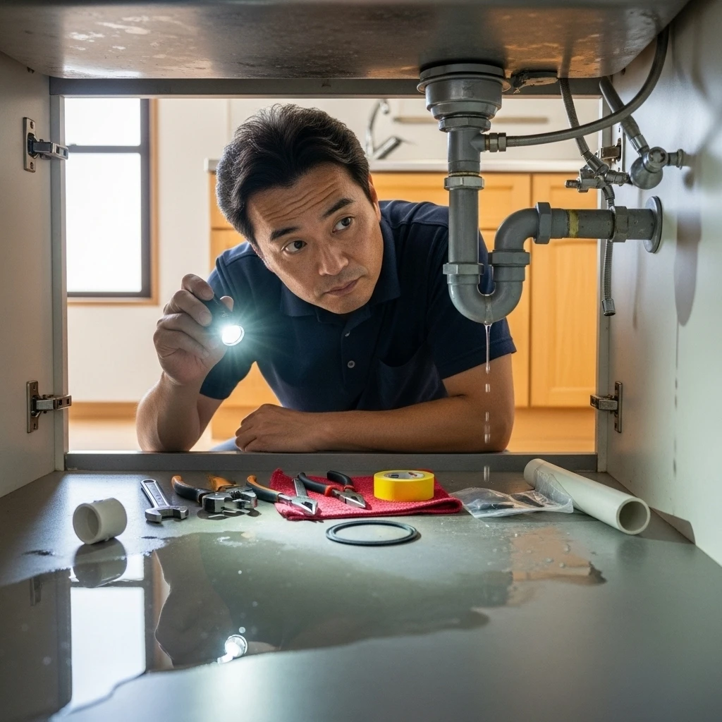 キッチンの水漏れで学んだこと