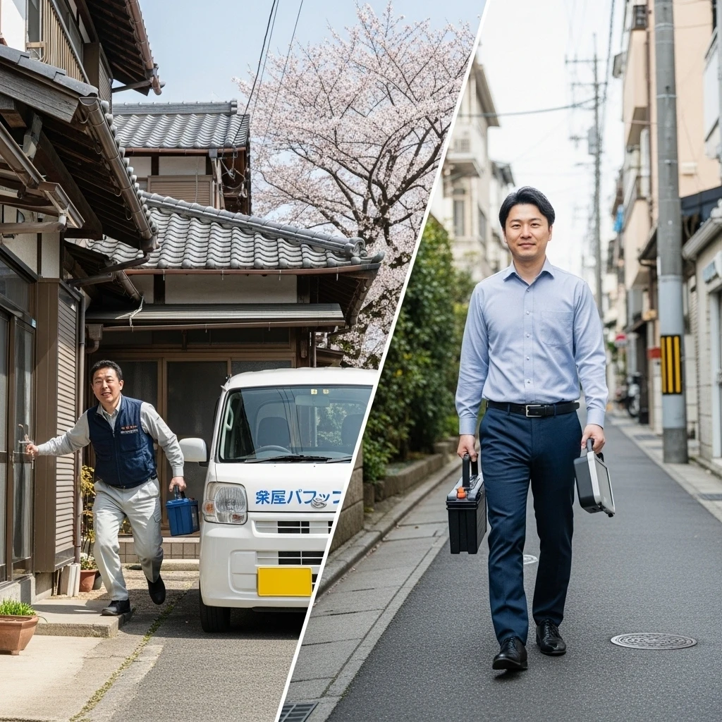 全国対応サービスとどう違う？