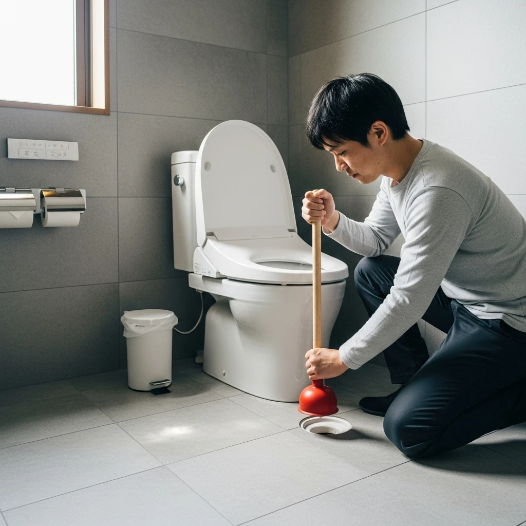 トイレが流れない！詰まりの原因と対策