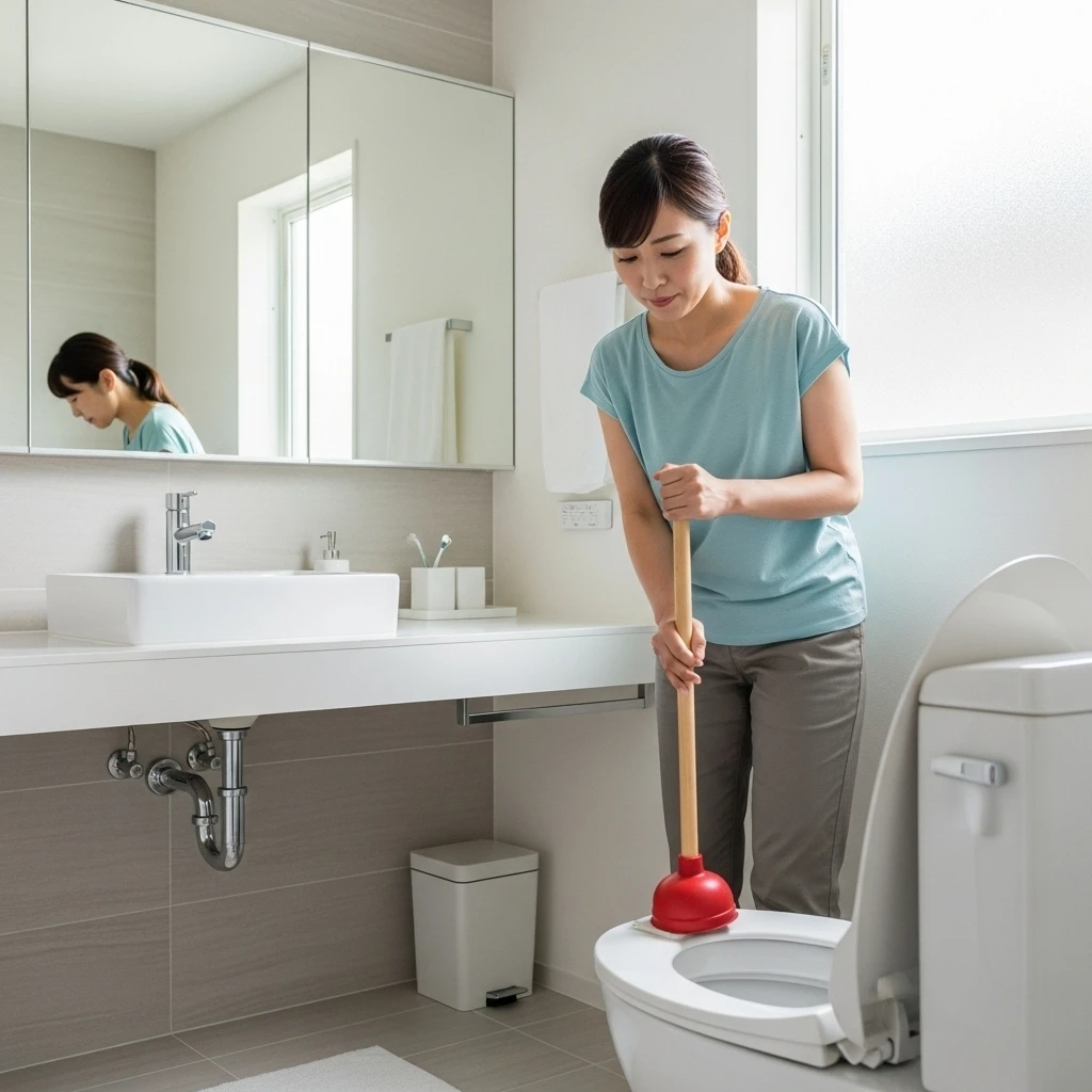 多忙な主婦が試したトイレ詰まりの対処法
