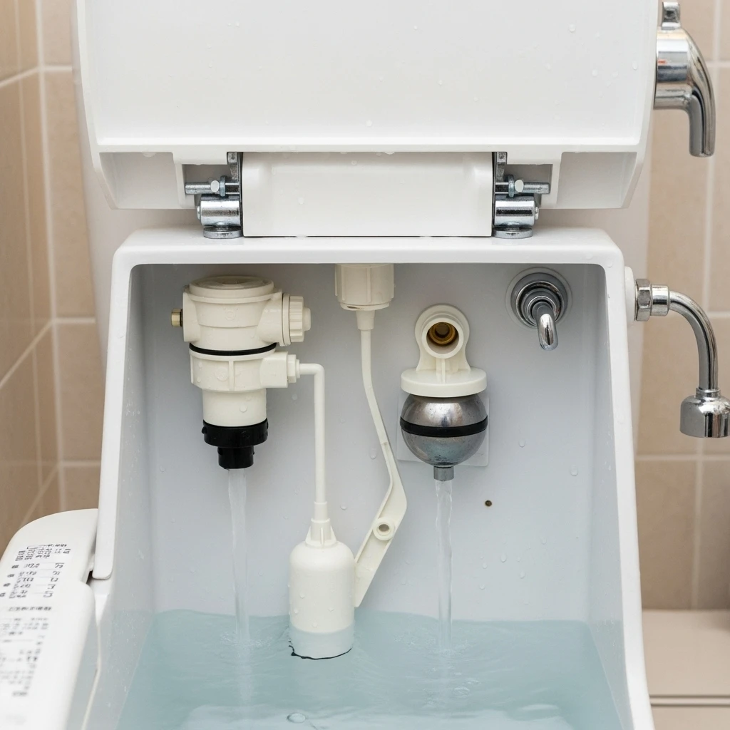 トイレの水が止まらない！