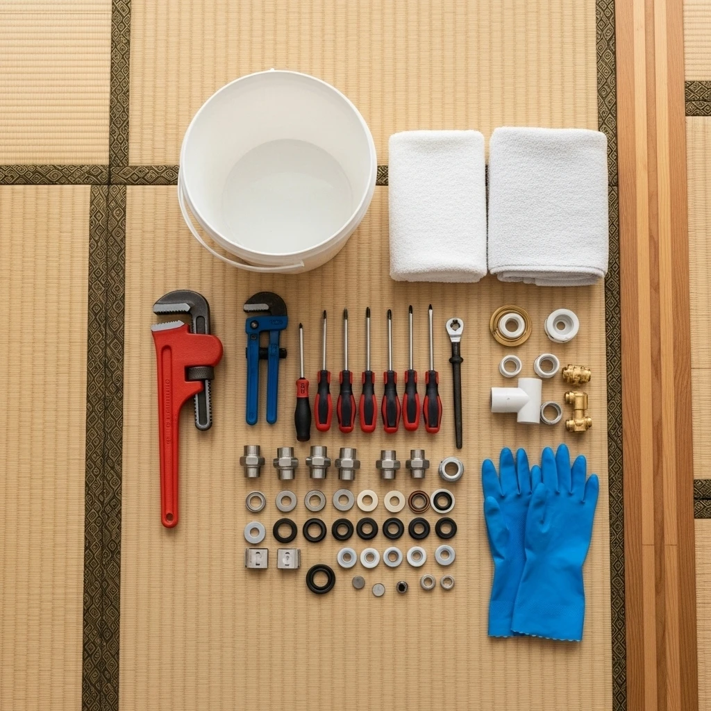 基本的な修理道具の用意