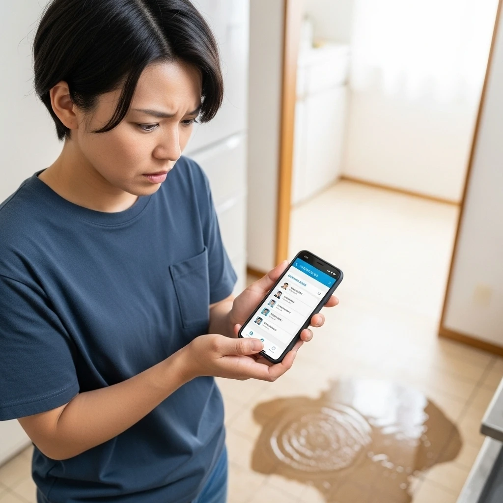緊急時の連絡先を確認