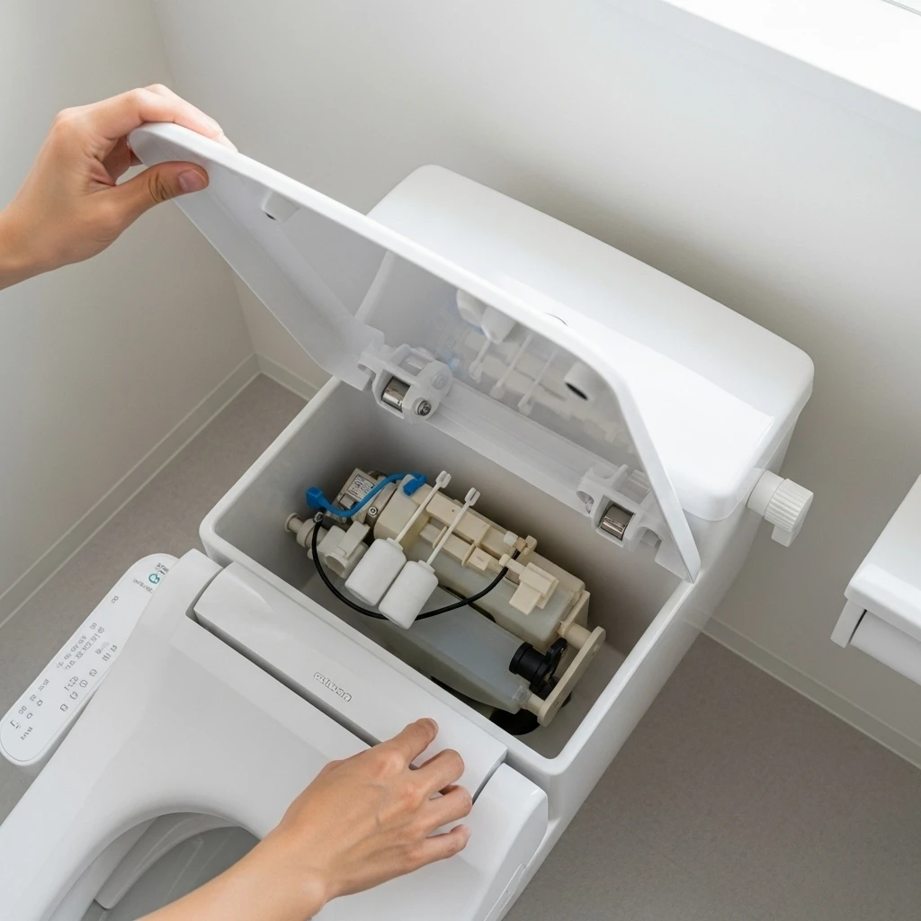 トイレの水が止まらない