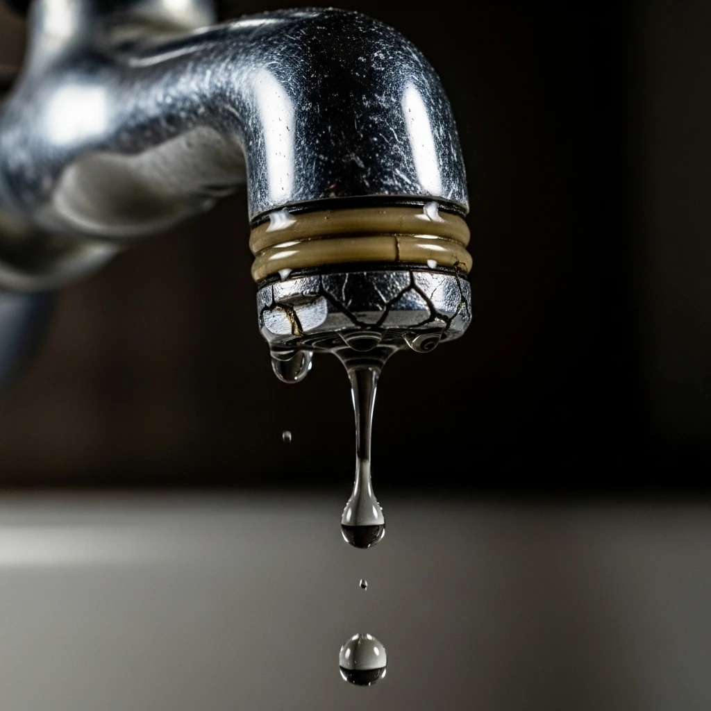 蛇口からの水漏れは黄色信号