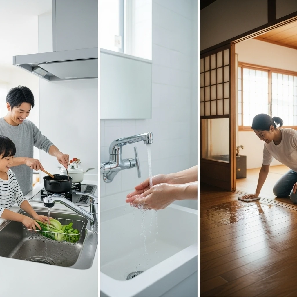 水道への依存と日常生活