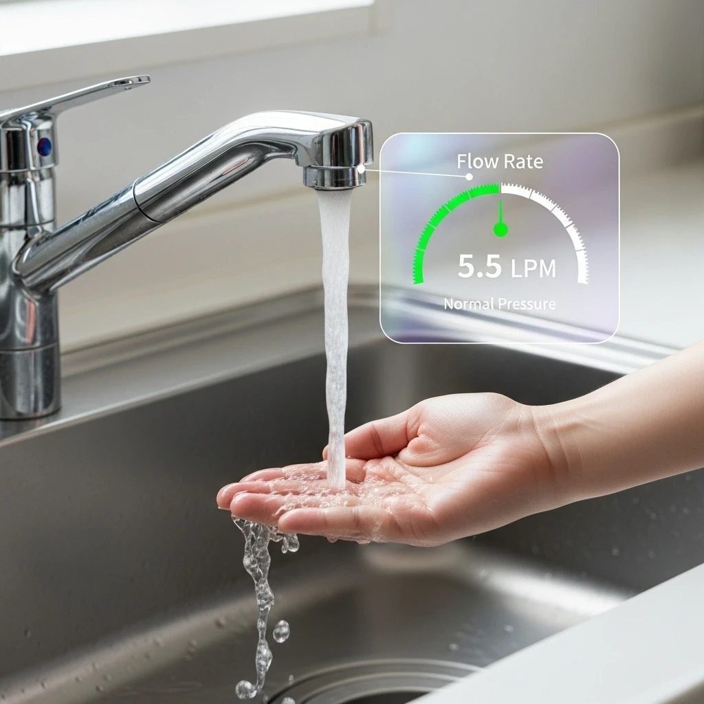 定期的に水圧をチェック