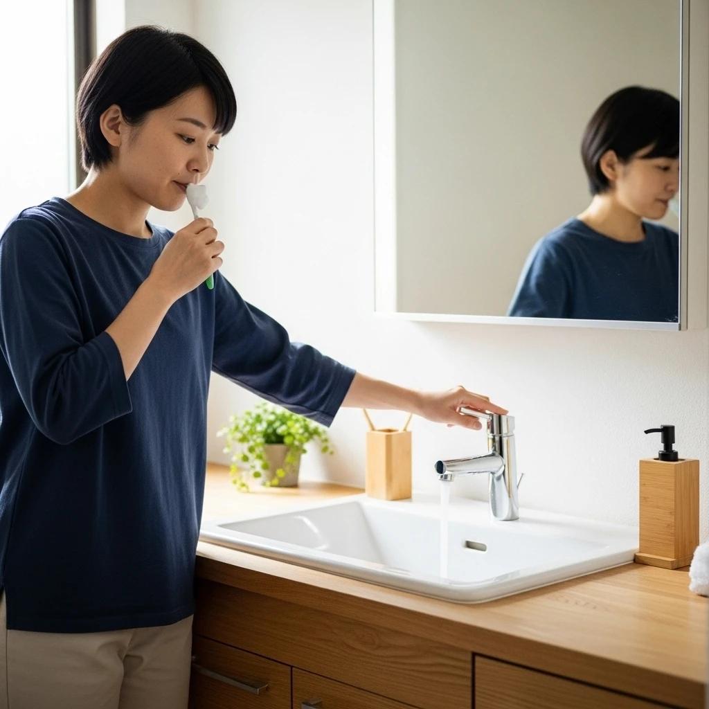 水の使用量を意識する