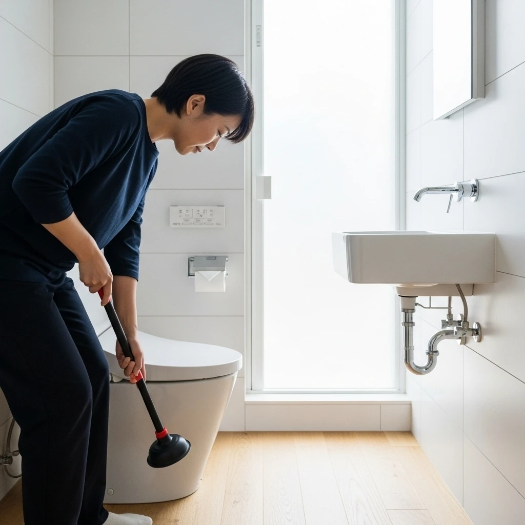 トイレの水が流れないときの対処法