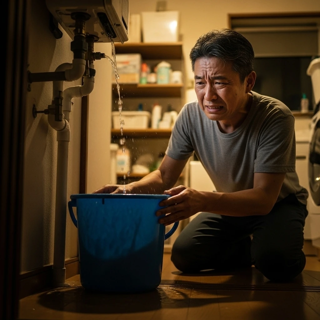 深夜の水漏れで困ったときのアドバイス