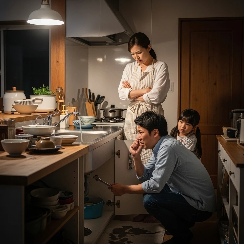 家庭内のストレスにつながる水問題
