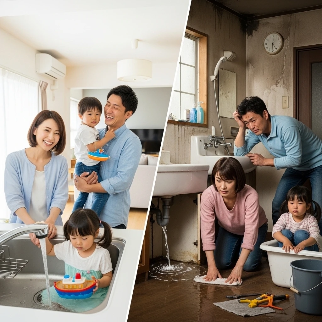 トラブルの有無による生活の違い