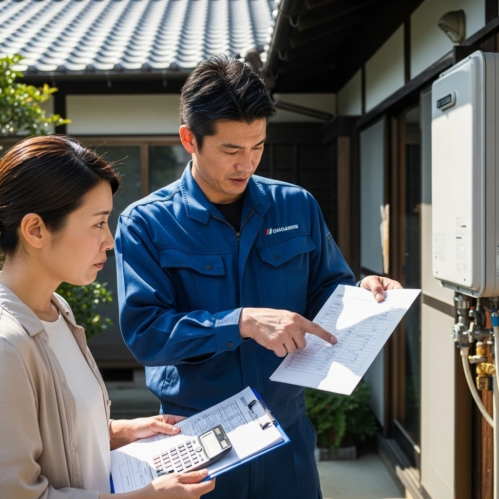 修理にかかる費用の目安