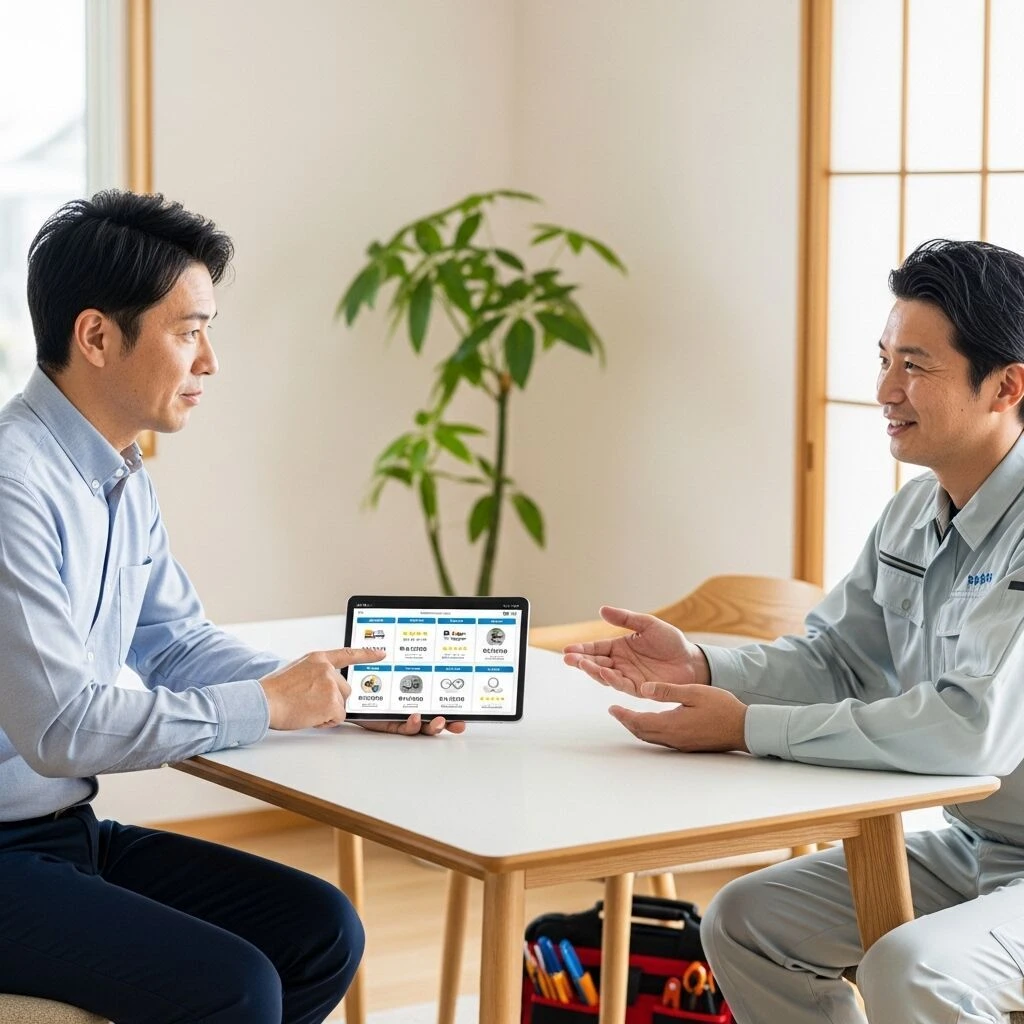 修理を依頼する業者選びのポイント