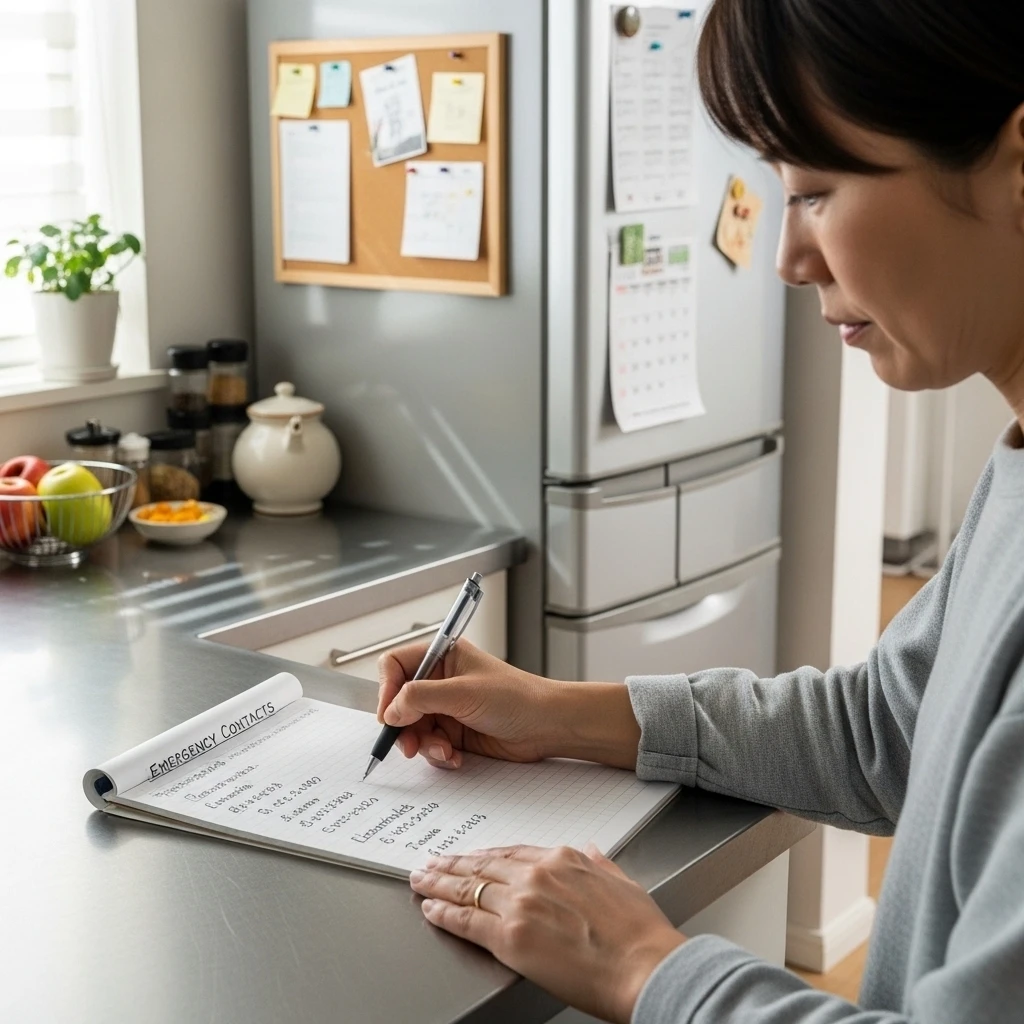 連絡先を控えておく重要性