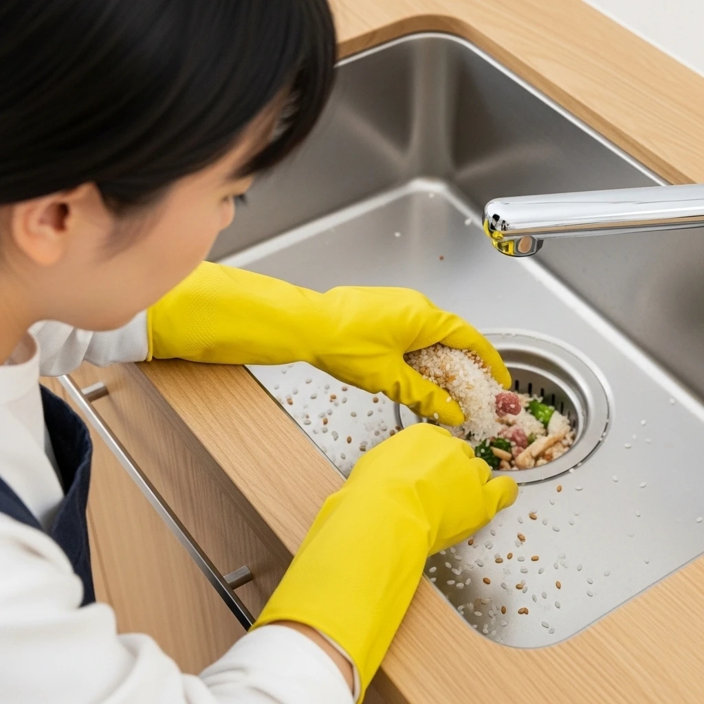 排水口の手入れで詰まりを防ぐ