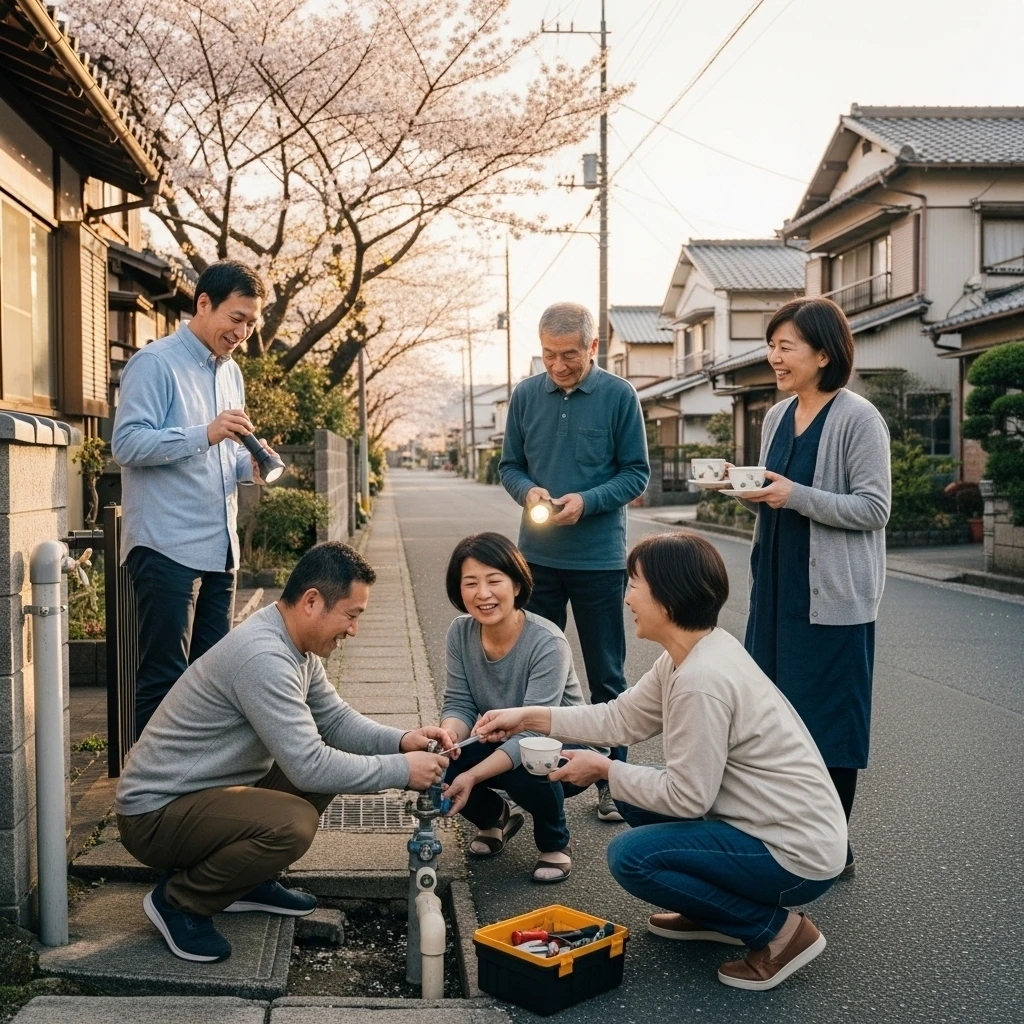 家族や地域コミュニティとの協力