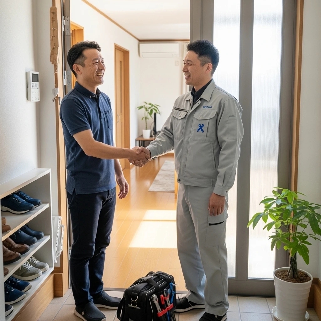 解決を見届けた感謝の声