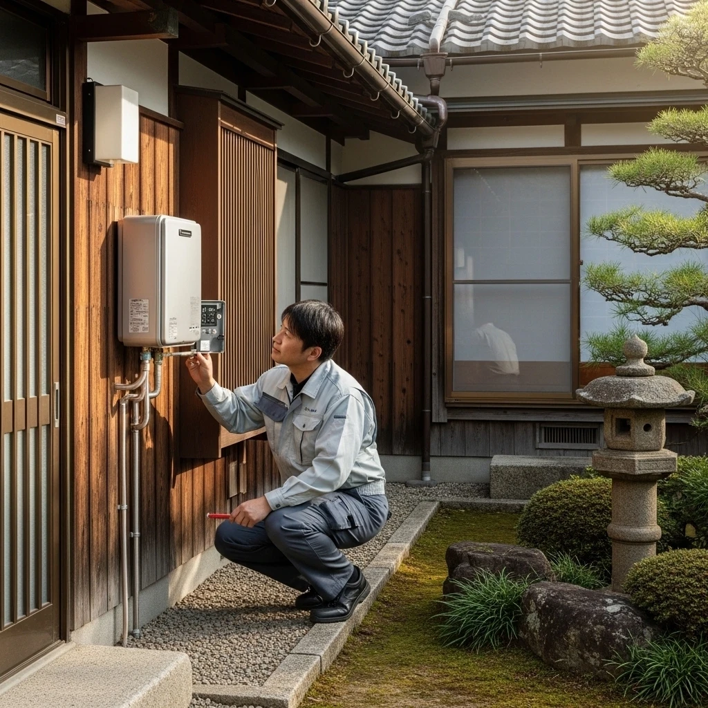 給湯器やボイラーのメンテナンス方法