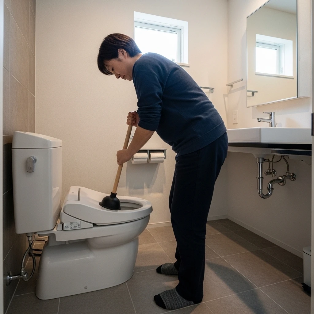 トイレがつまる原因と解決策