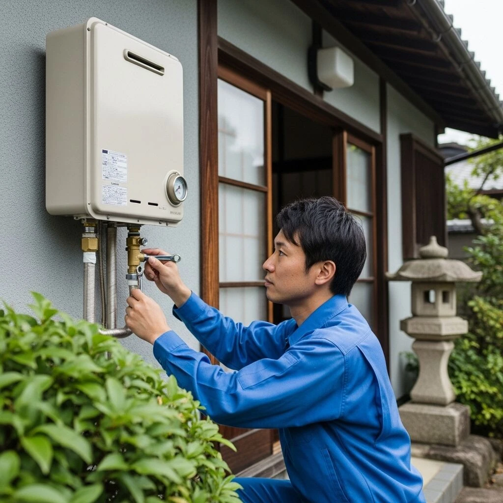給湯器の不具合対応