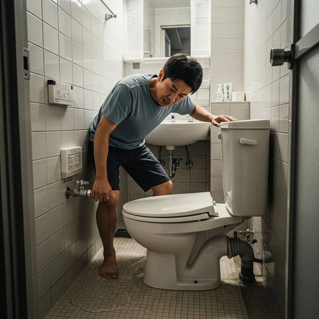 突然の水漏れ！その場でできる応急処置