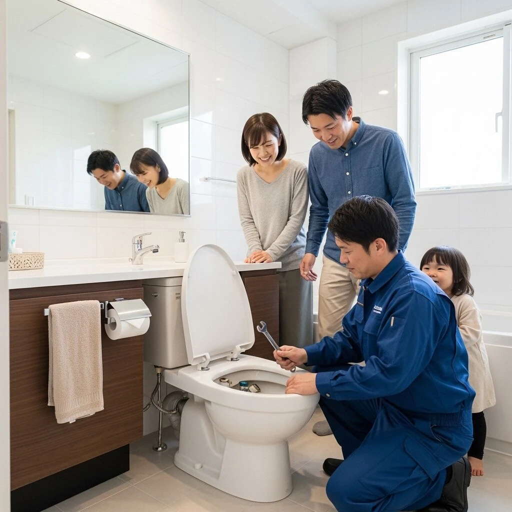 家族全員が安心！スムーズな修理完了までの流れ