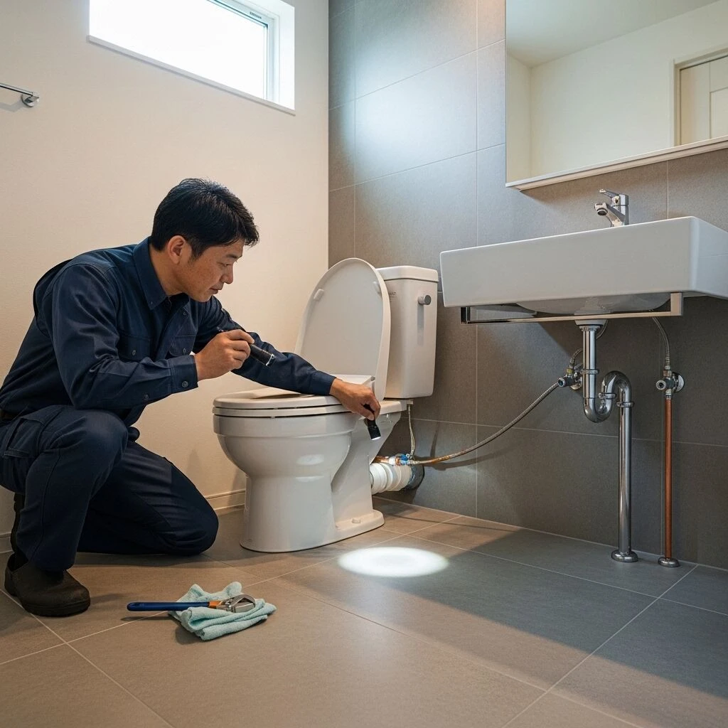 修理前に確認すべき水道設備の状態