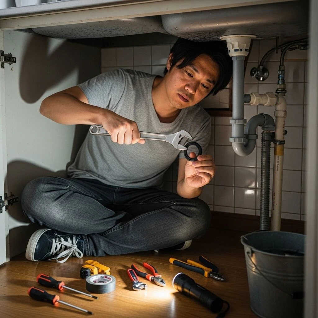 自分でできる簡単な水漏れ修理