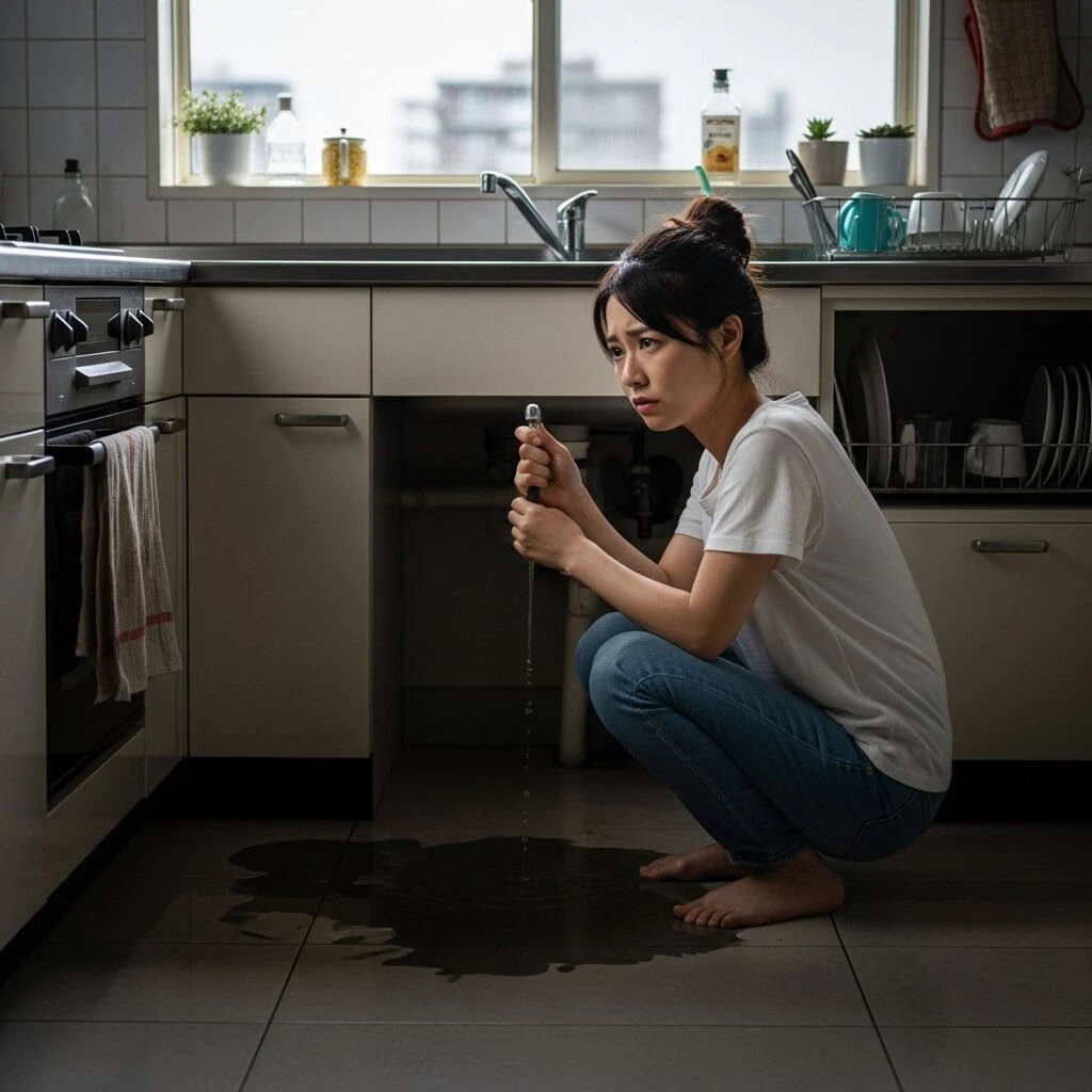 蛇口の水漏れで大変だった体験談