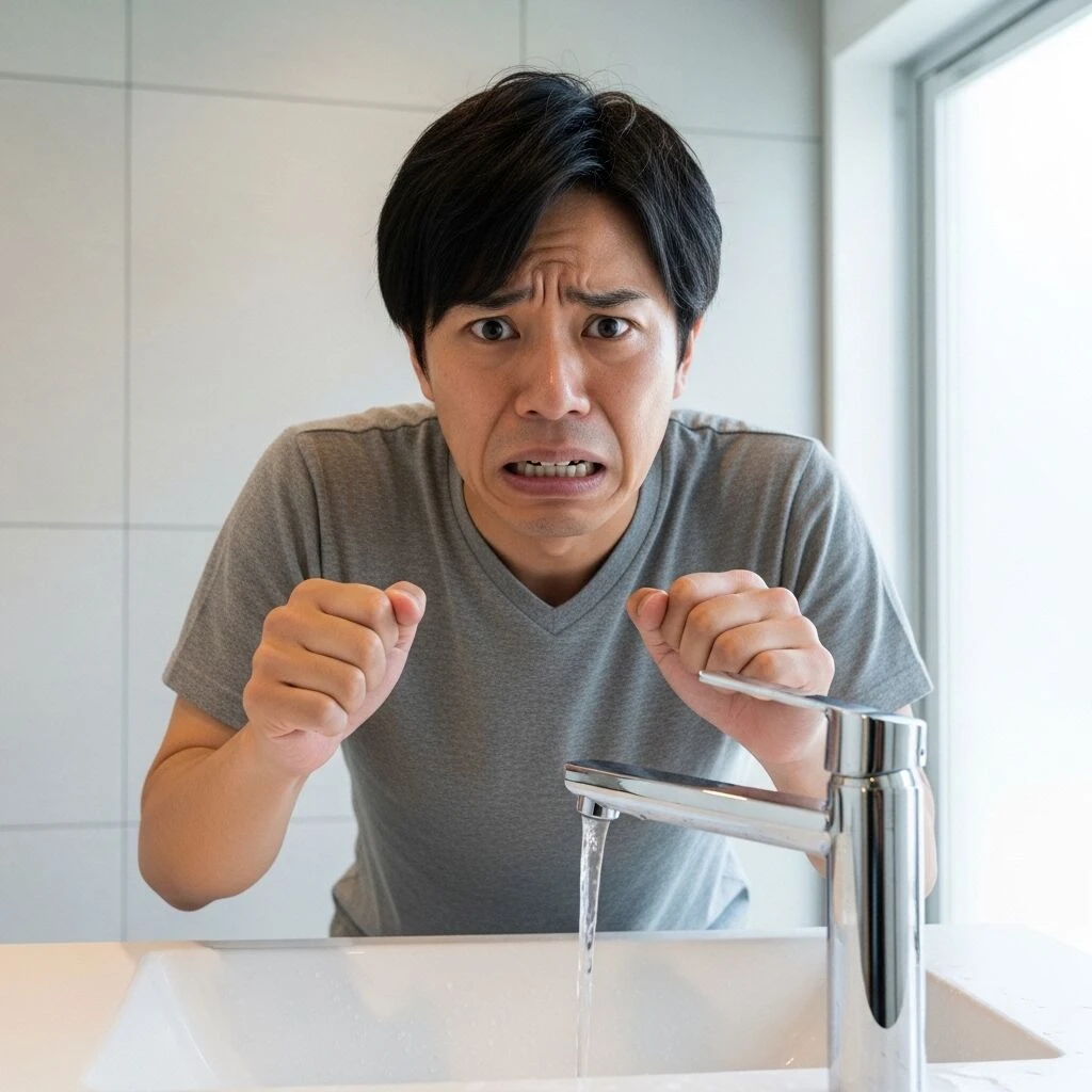 蛇口を閉めても水が止まらない場合の対処法