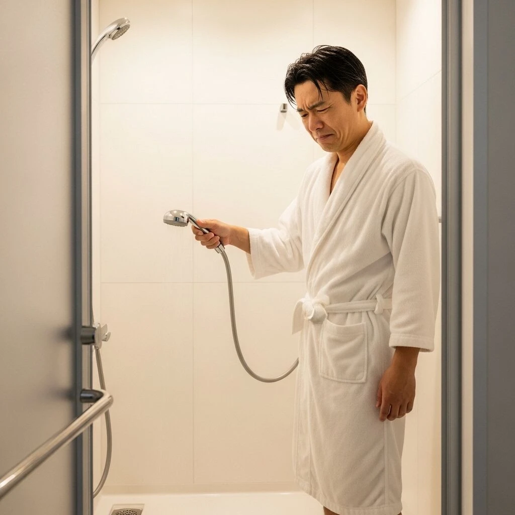 風呂場の水圧が低くなる問題に直面したとき