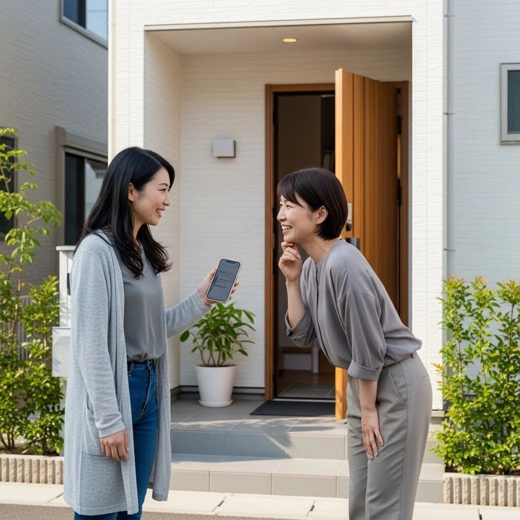 友人や隣人から紹介された信頼先