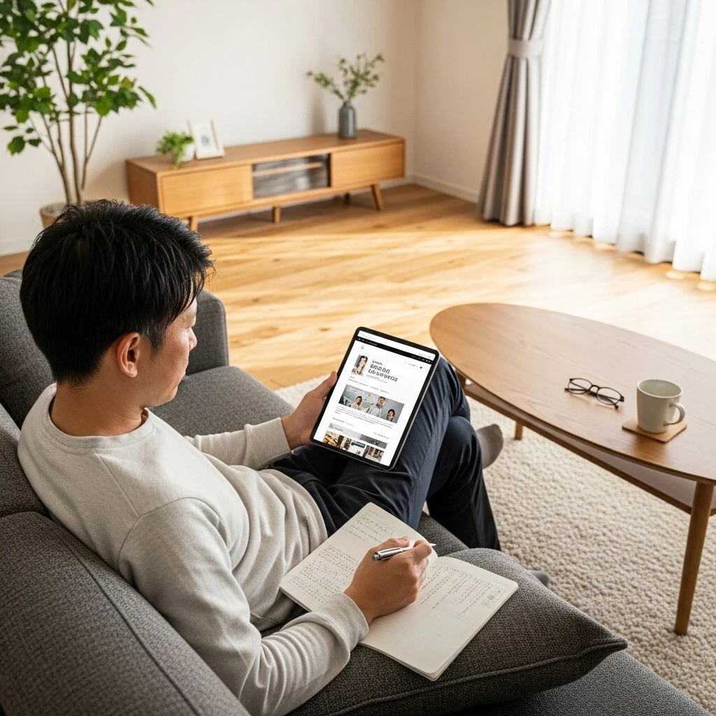 ネットでの調査結果を生かす