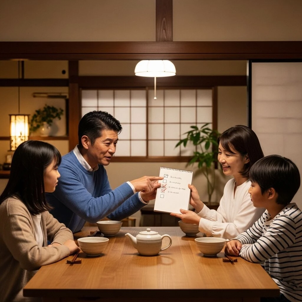家族での対策話し合いが鍵
