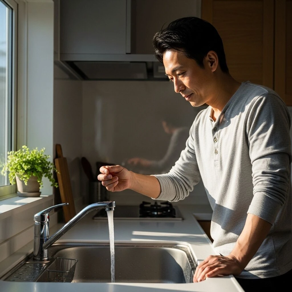 水の流れを日常的に観察する習慣