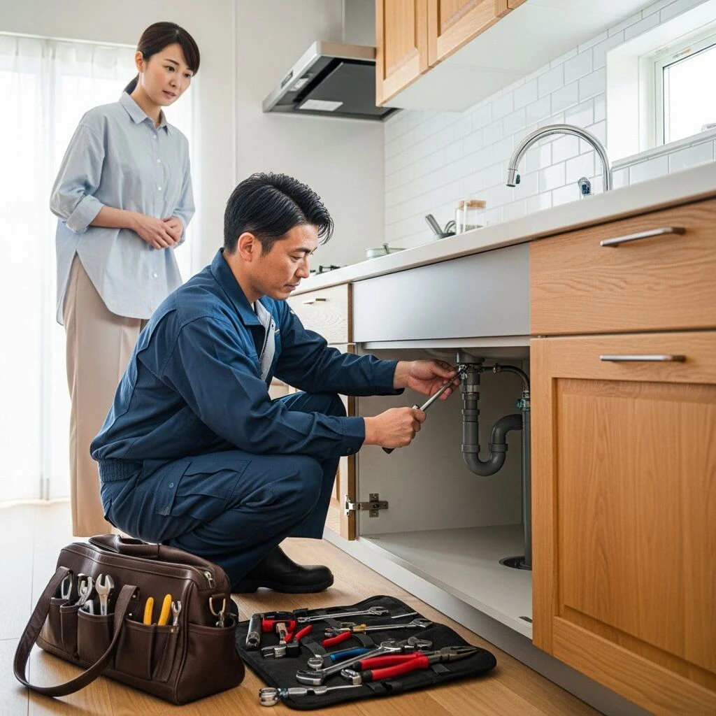 排水口の詰まりを簡単に解消した体験