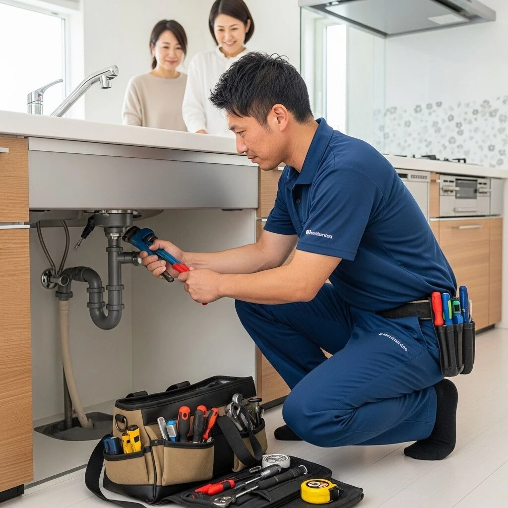 修理にかかる時間の目安