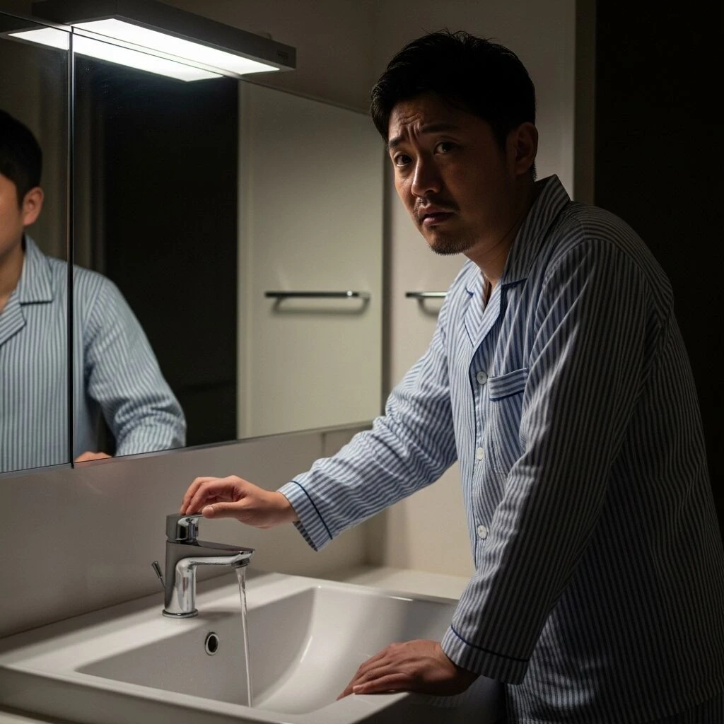 「夜中に急に水が出ない」問題