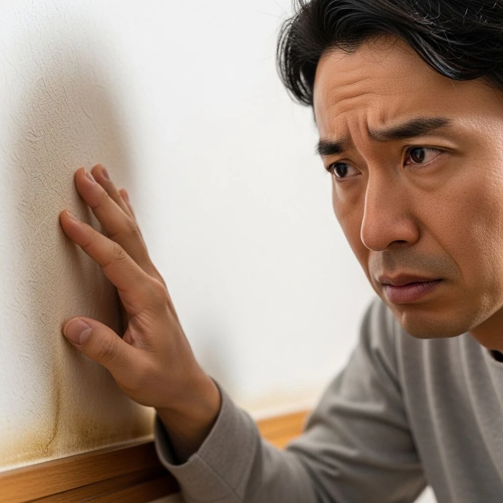 壁の中の配管も要注意