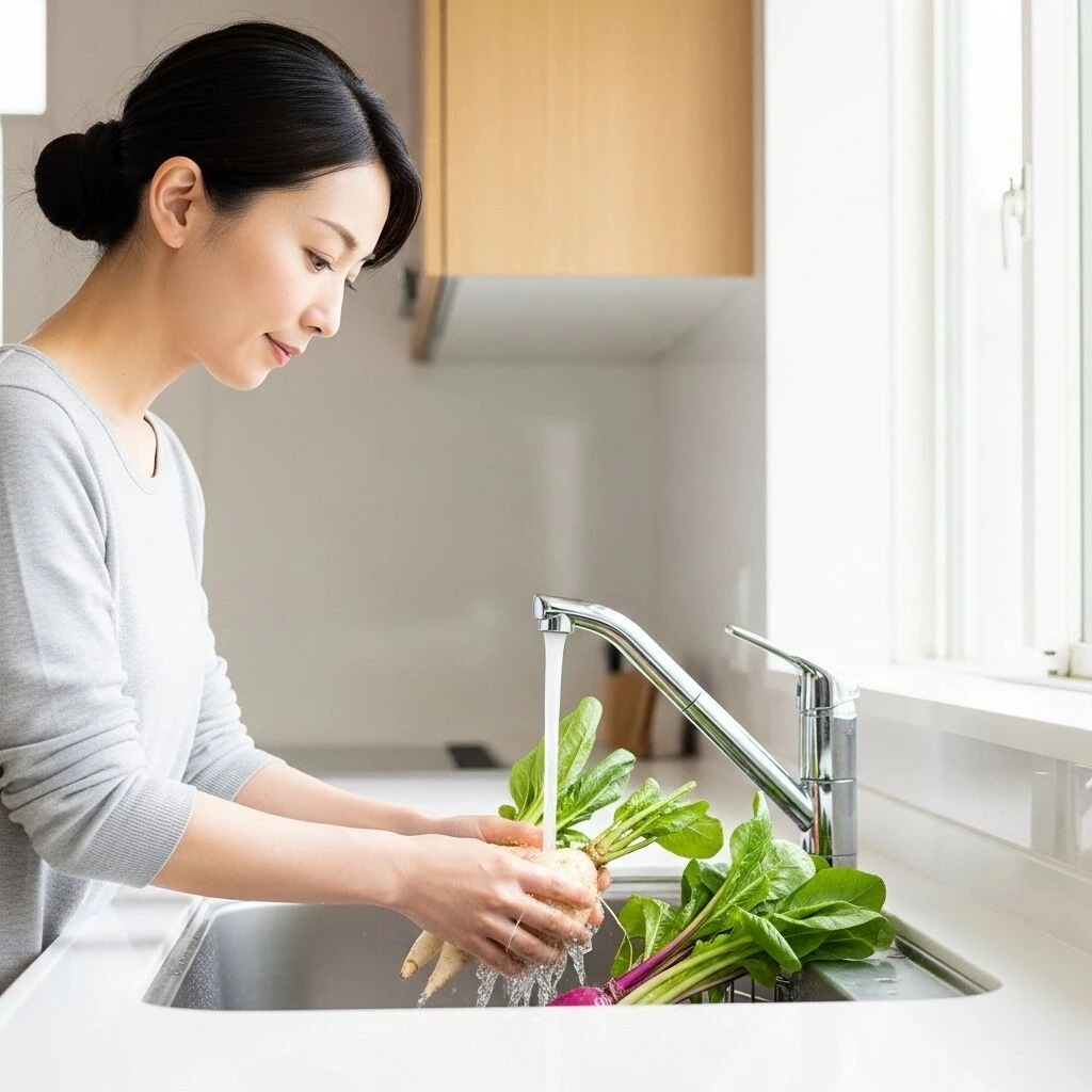 日常生活での水の使い方