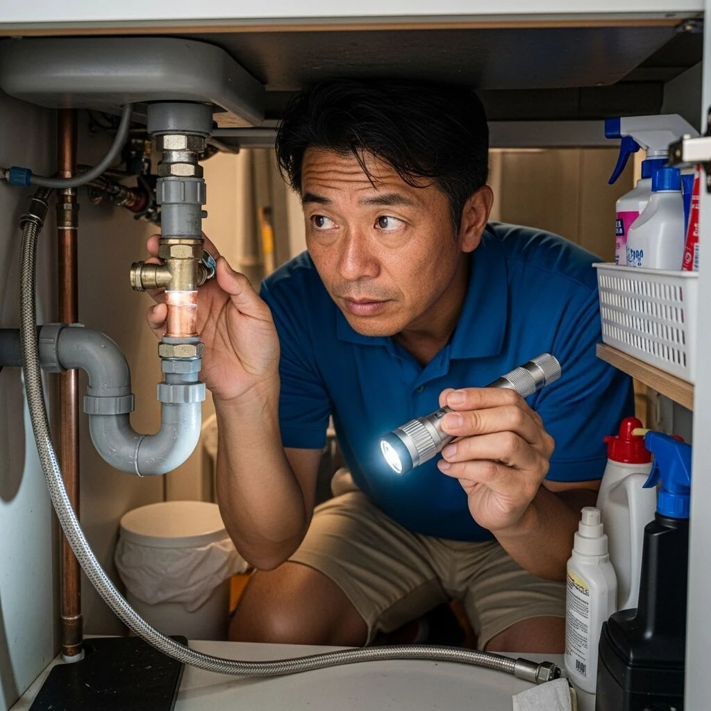 修理部分の点検方法