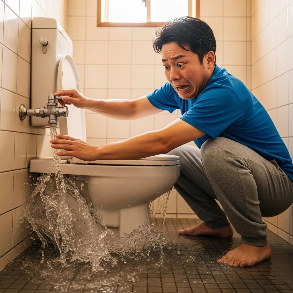 予期せぬトイレのトラブルとその対処