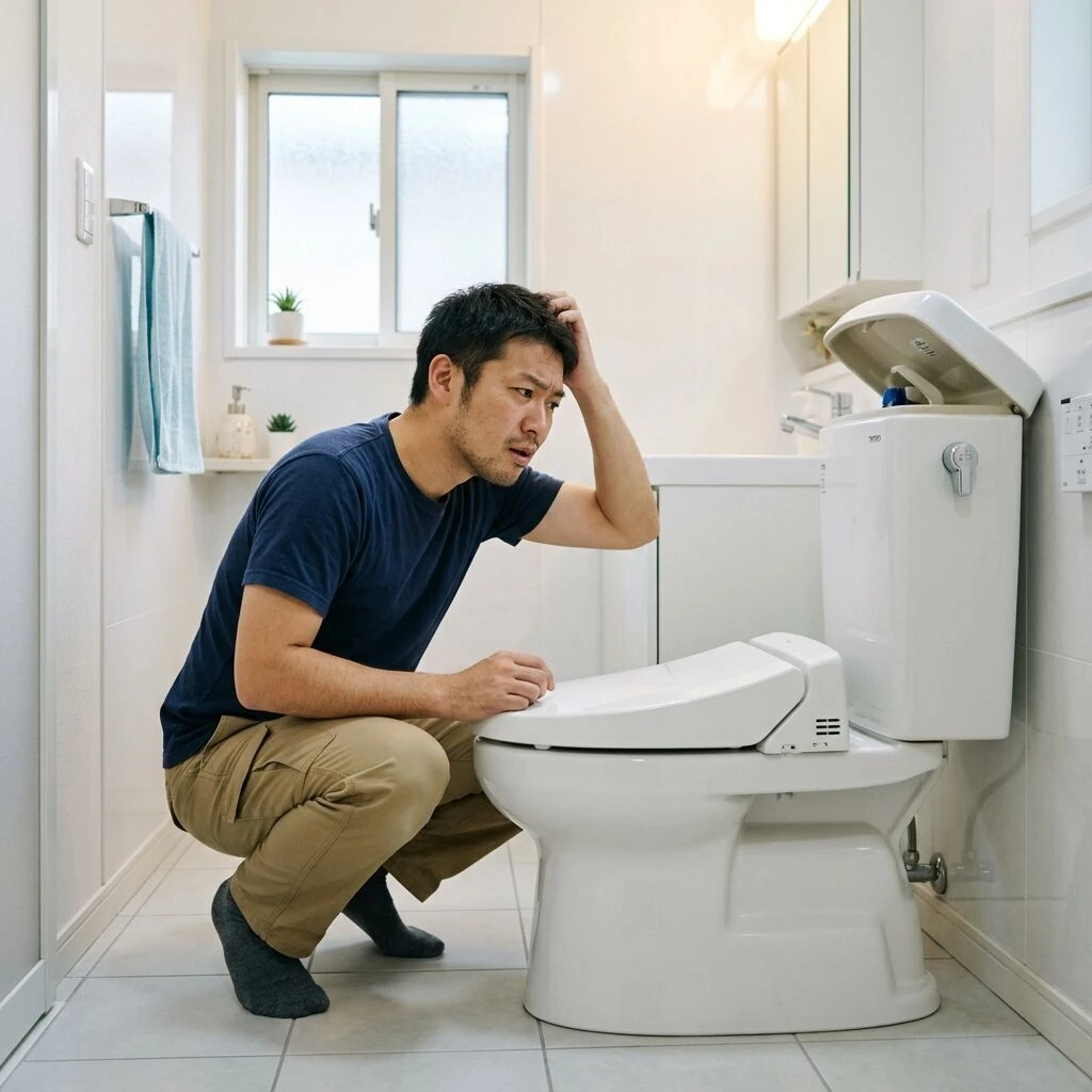 トイレの水が流れない時の対処法