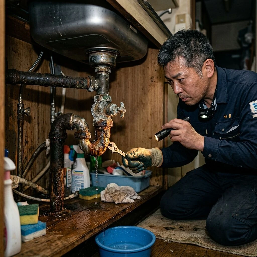 多発する配管の問題