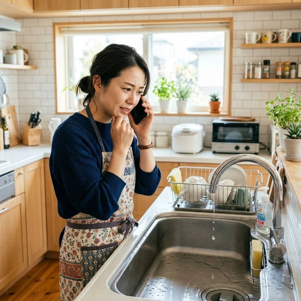 蛇口からの水漏れは誰に相談する？