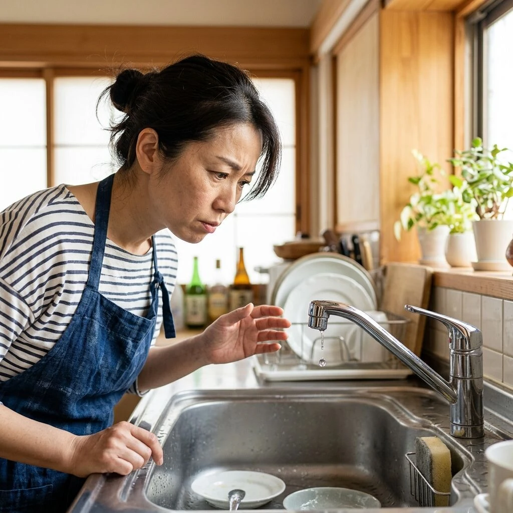 蛇口からの水漏れは要注意
