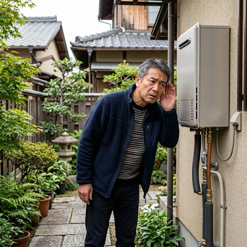 給湯器の異音に気をつけて