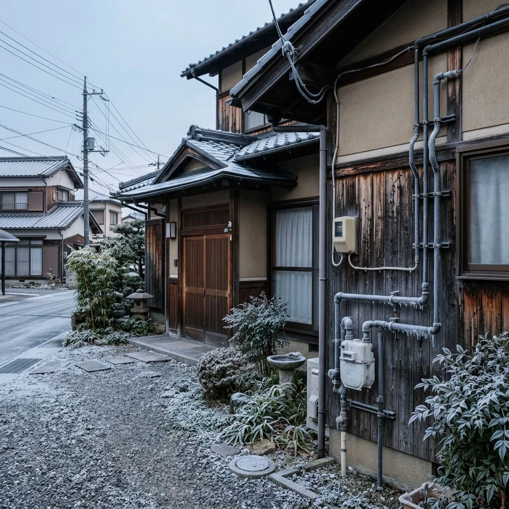 水道管の凍結に注意