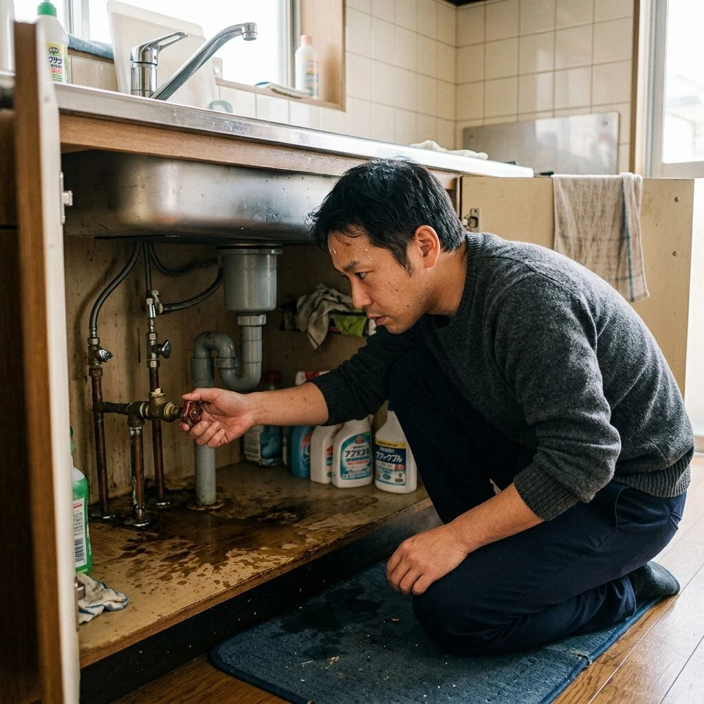 漏水が発生した場合のアクション